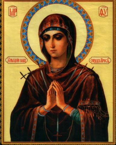 Семистрельная - православные иконы, икона, религия, иконы - оригинал