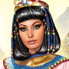 Схема вышивки «принцеса египта»