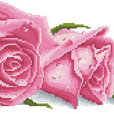 Схема вышивки «роза2»