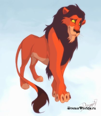 Шрам - король лев - оригинал