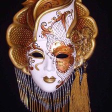Схема вышивки «Венецианская маска 9»