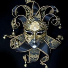 Схема вышивки «Венецианская маска 18»