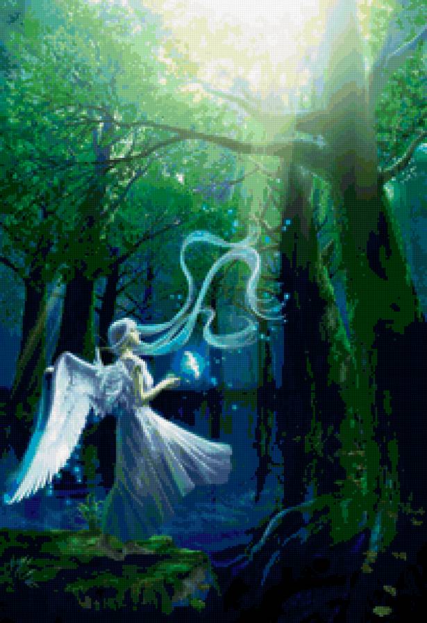 девушка - ангел - предпросмотр