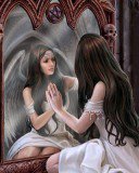 Схема вышивки «перед зеркалом»