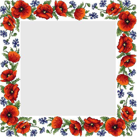 скатерть маки - оригинал