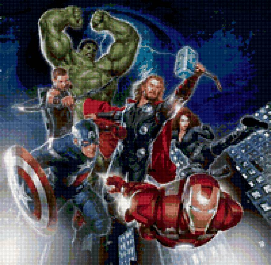 The Avengers - комиксы, кино - предпросмотр