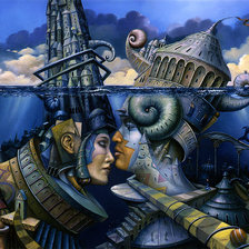 Схема вышивки «близость»