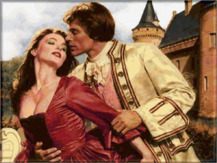 страсть - любовь, пары, роман, отношения, двое, романтика, картина - предпросмотр