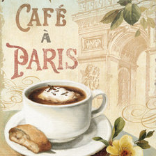 Оригинал схемы вышивки «Кофе по парижски.» (№51988)
