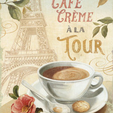 Оригинал схемы вышивки «Кофе по парижски.» (№51996)