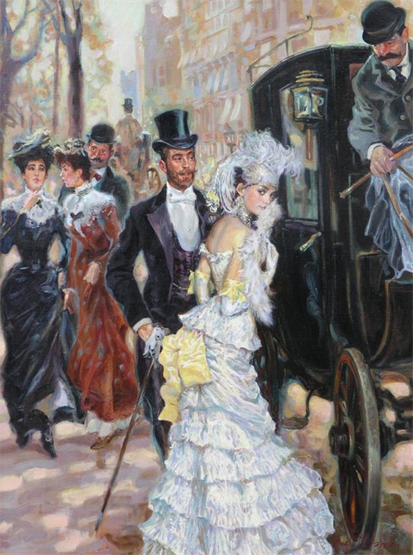 свадьба - картина - оригинал