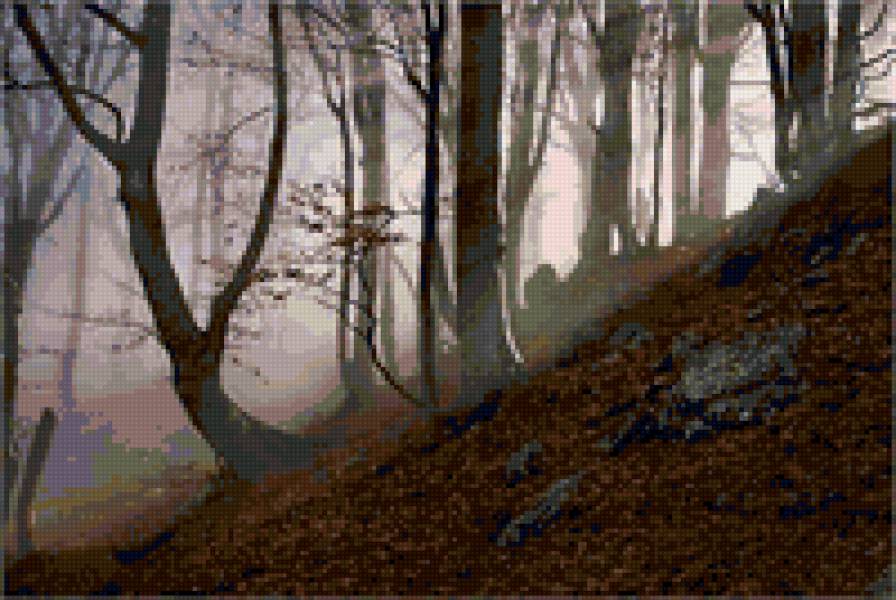 лес - лес, дерево - предпросмотр