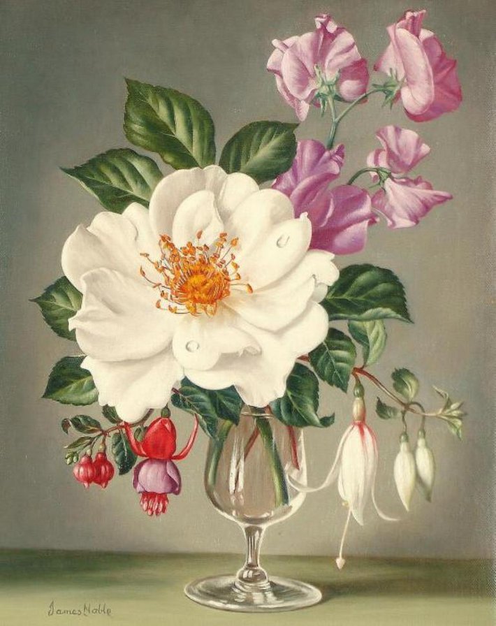 №54439 - цветы в вазе - оригинал