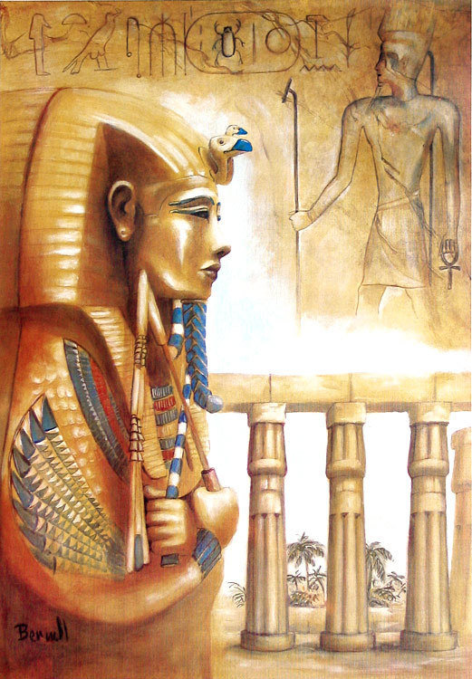 Египет - фараон, египет - оригинал