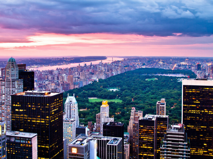 нью йорк - сша, город, парк - оригинал