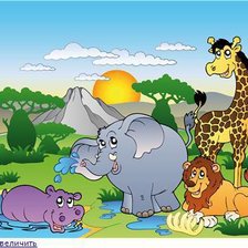 веселые джунгли