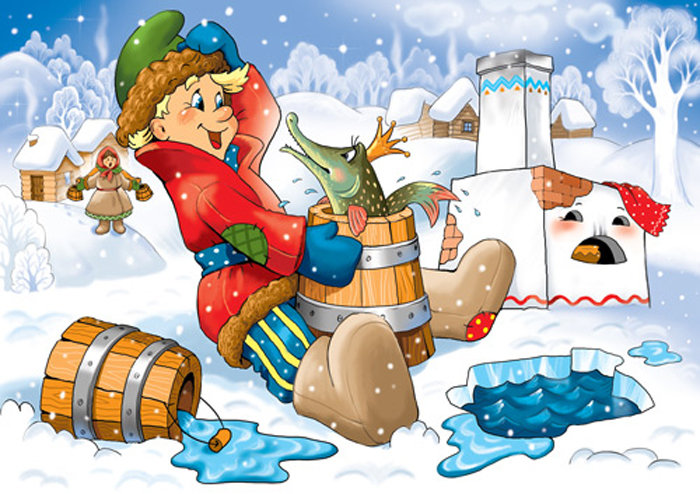 По Щучьему велению - сказка, детство, емеля, по щучьему велению - оригинал