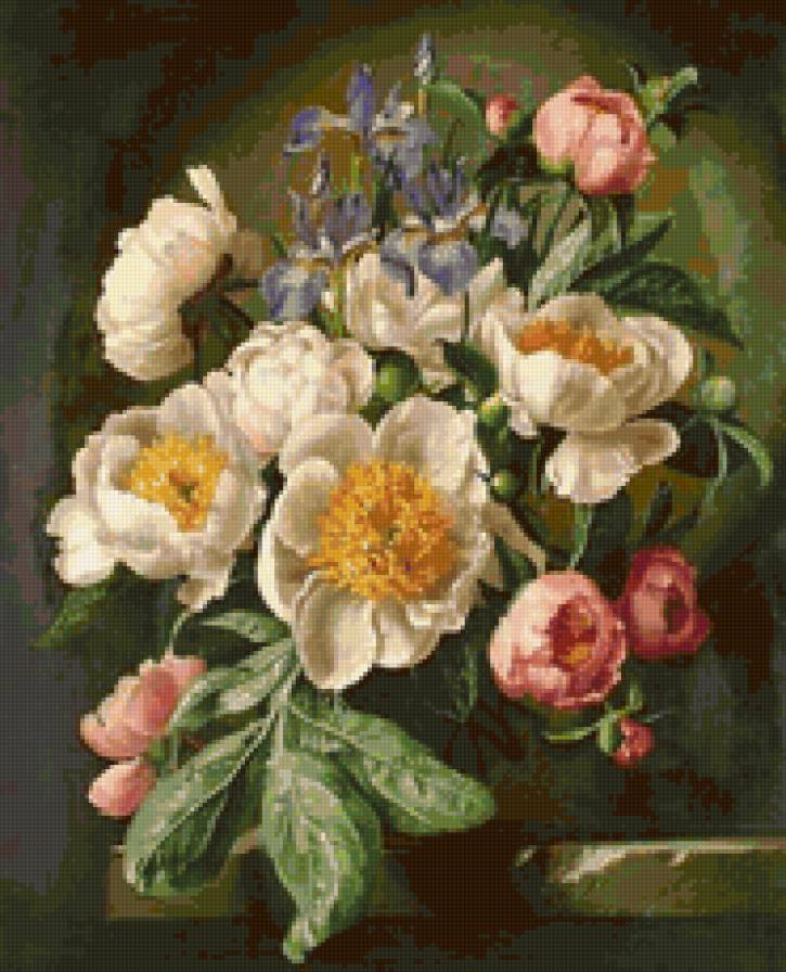 №55595 - цветы в вазе - предпросмотр