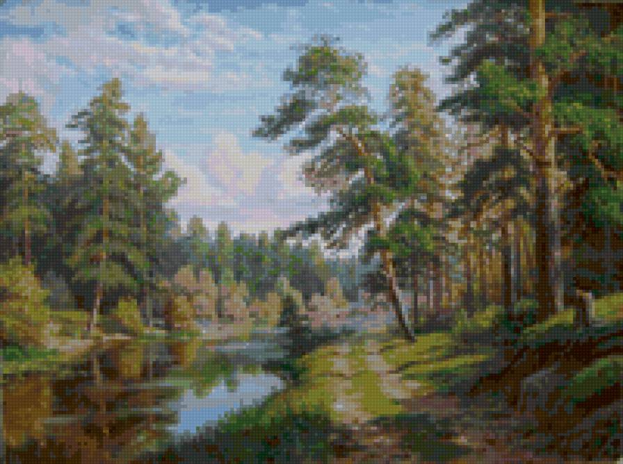 пейзаж - природа, пейзаж, лес - предпросмотр