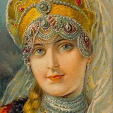 Схема вышивки «открытка»