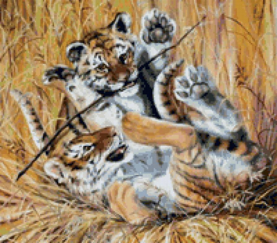 тигрята - тигр - предпросмотр