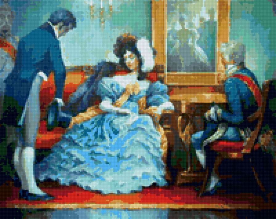 Ужель та самая Татьяна? - литература, двое, девушка - предпросмотр