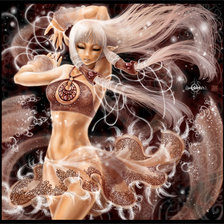 Схема вышивки «Танец ночи»