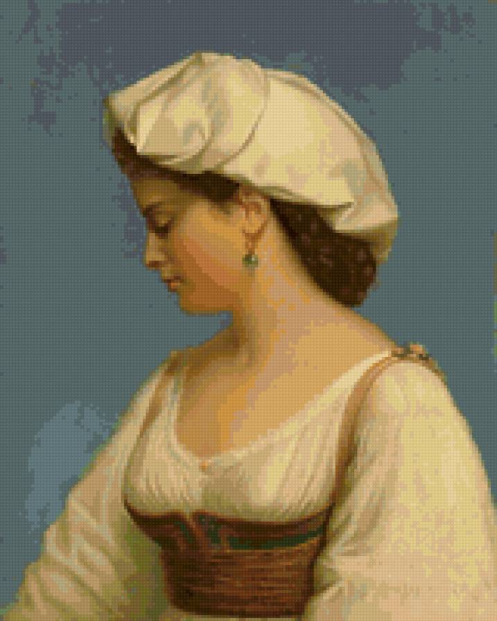 дама - женщина, живопись - предпросмотр