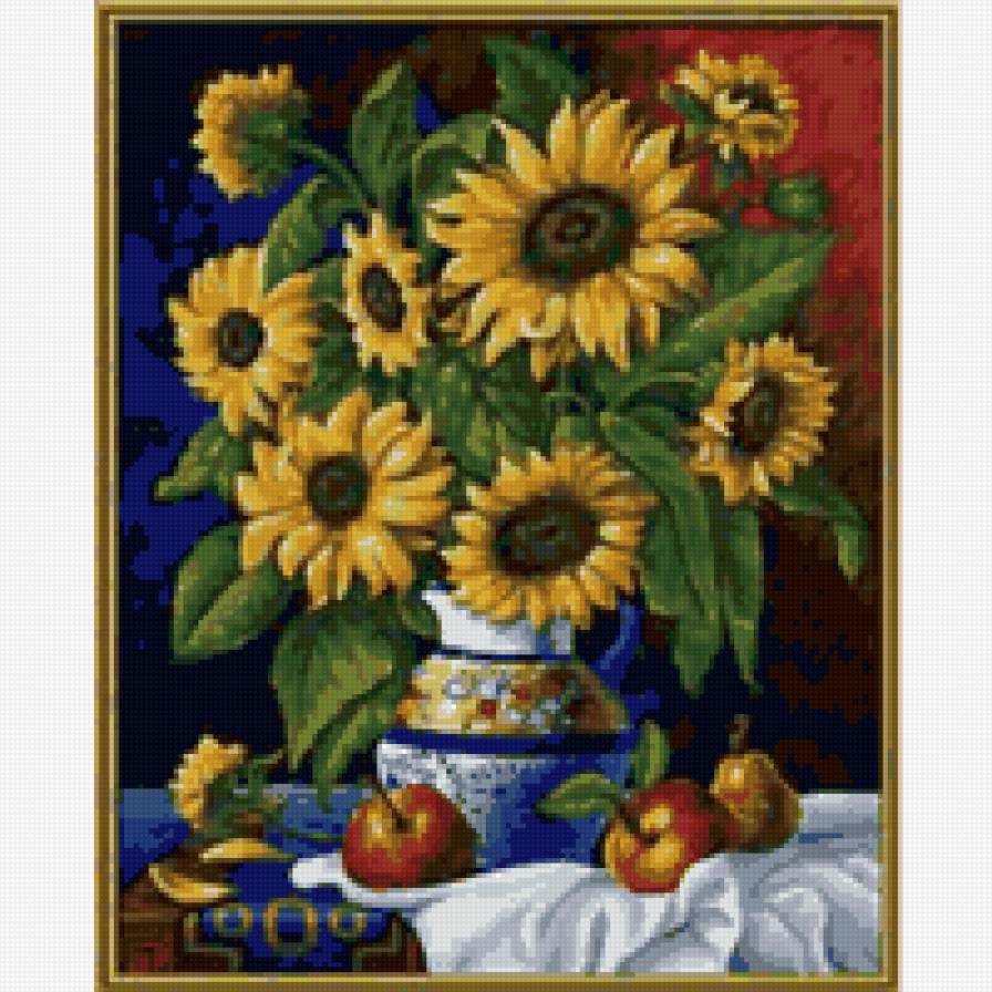 подсолнухи - предпросмотр