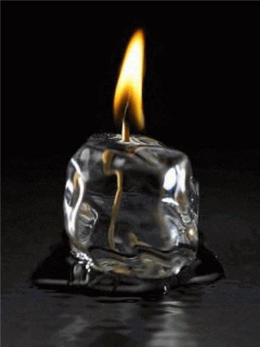 огонь и лед - свеча - оригинал