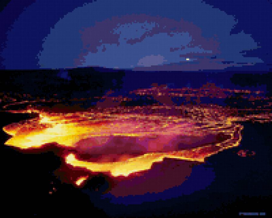 Извержение вулкана - вулканы, природа, планета, земля - предпросмотр