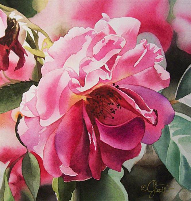 розы - розы, живопись, цветы - оригинал