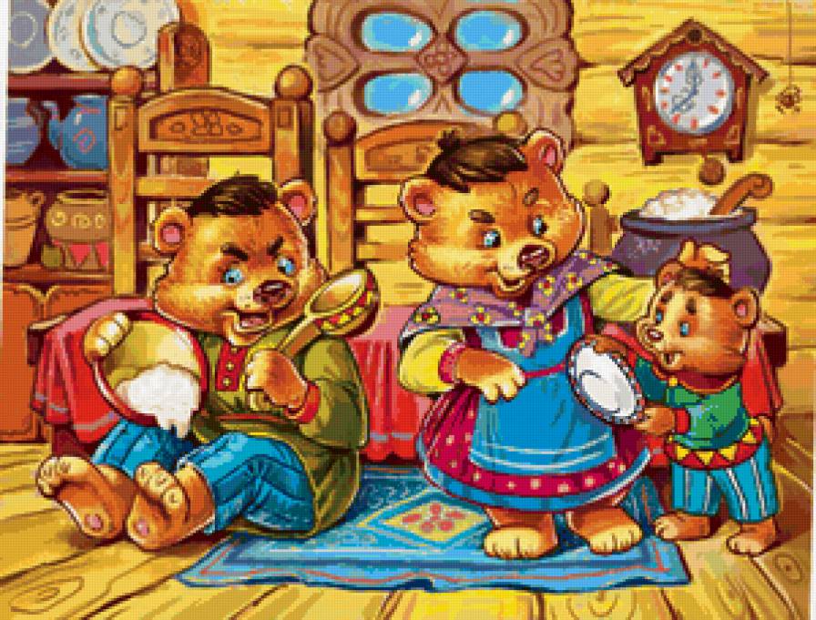 три медведя - предпросмотр