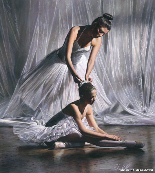 балет - картина, танец, девушка, балет, музыка - оригинал