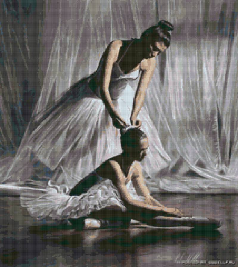 балет - музыка, танец, балет, девушка, картина - предпросмотр