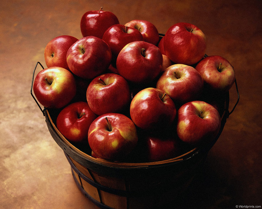 Яблоки - натюрморт, фрукты - оригинал