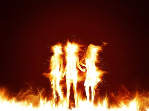 Огненные девушки - оригинал