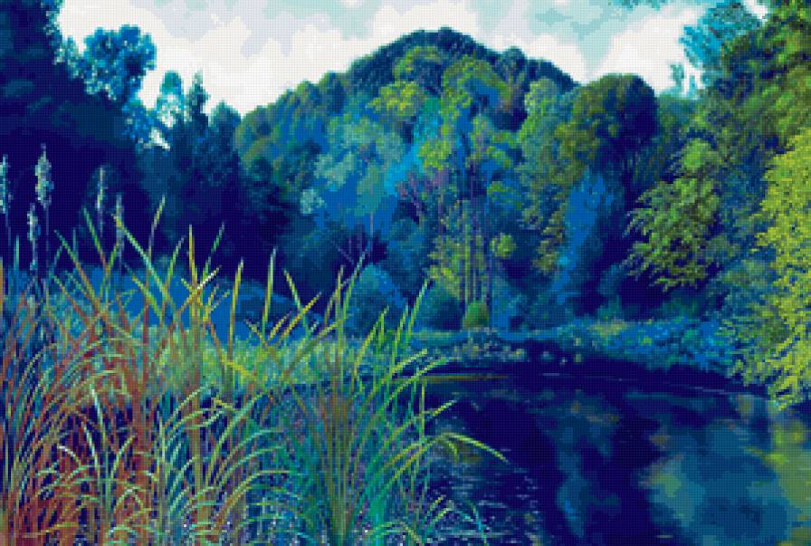 №60262 - пейзаж, картина - предпросмотр