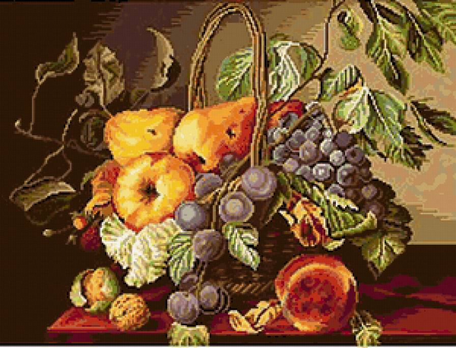 №60557 - натюрморт, фрукты - предпросмотр