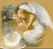 Схема вышивки «ангел»