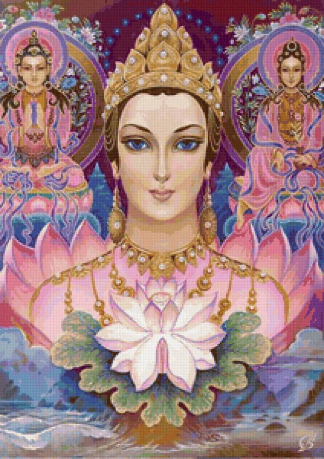 восток - божество, картина - предпросмотр