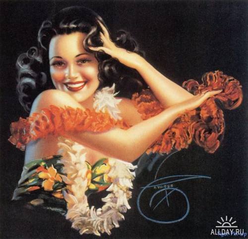 Серия "В американском стиле" - девушка - оригинал