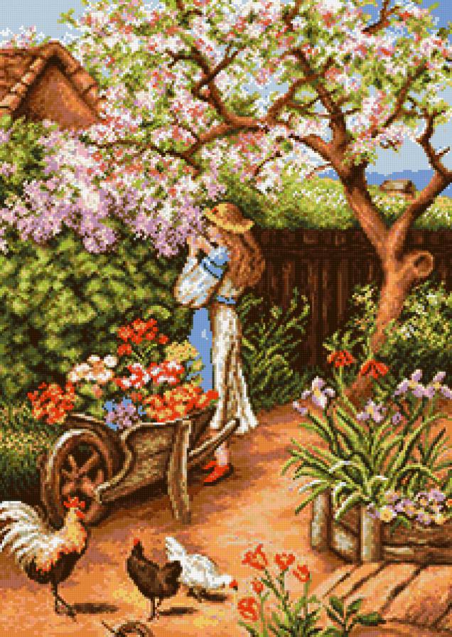 №63594 - пейзаж, люди, девушка - предпросмотр