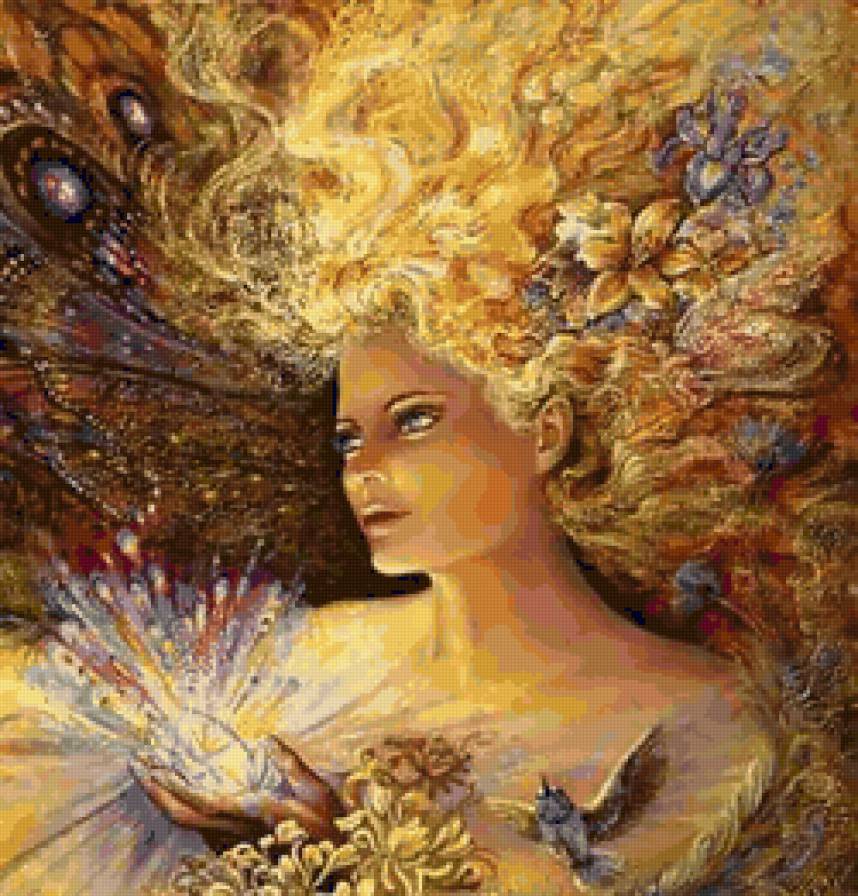 волшебство - лицо, человек, женщина - предпросмотр