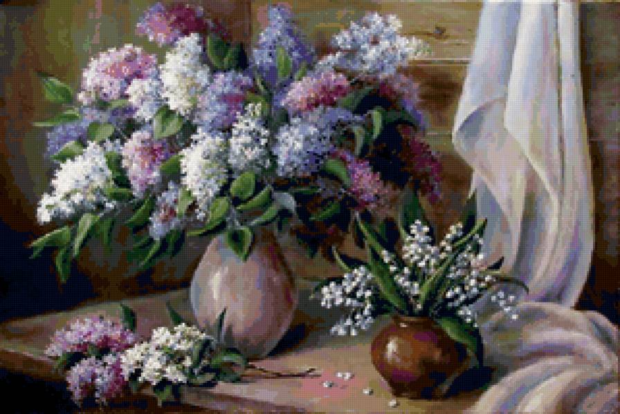 серень и ландыш - букет - предпросмотр