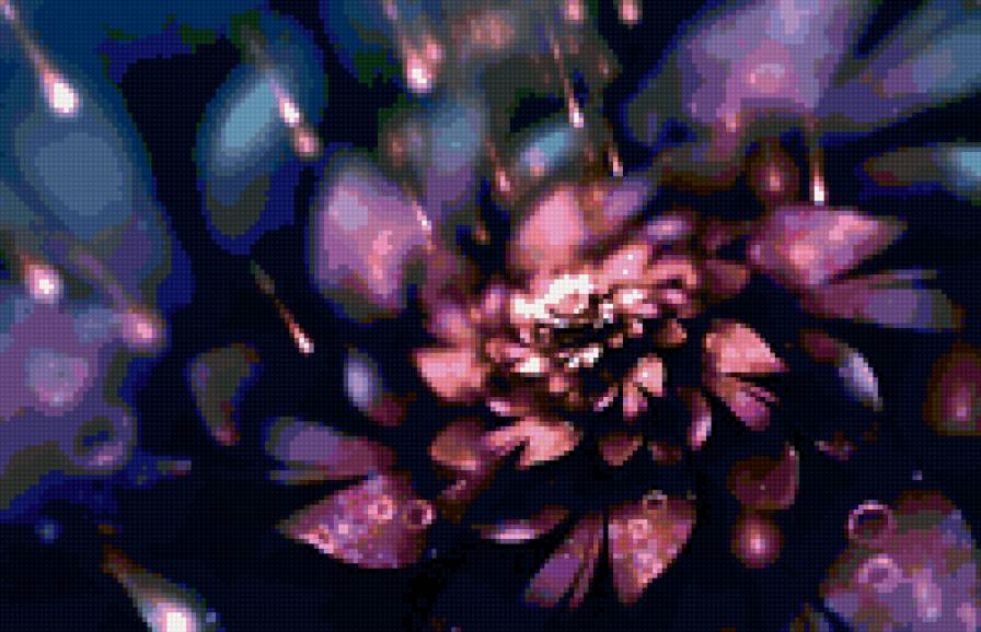 Фантастический цветок - цветы, природа, растения, фауна - предпросмотр