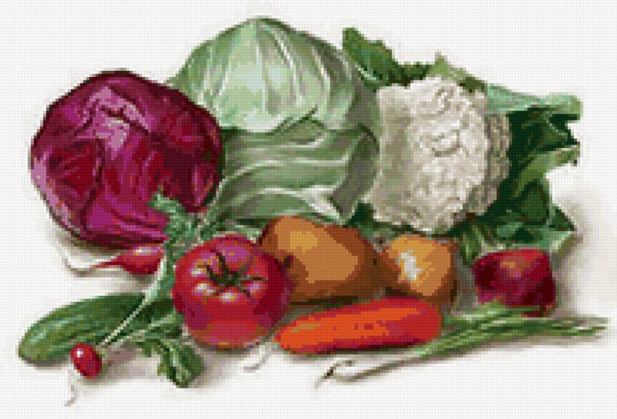 овощи - кухня, лето, овощи - предпросмотр