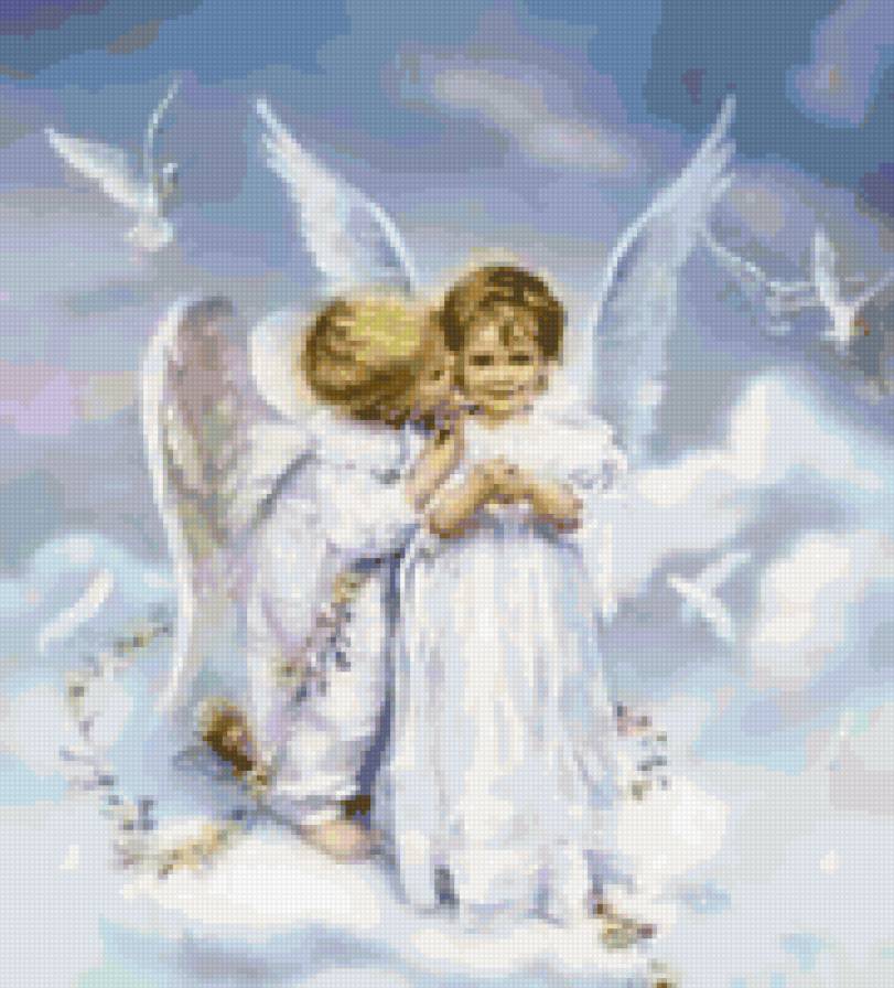 ангелочки - дети, ангелы - предпросмотр