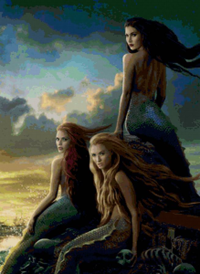 серены - русалки, мифы - предпросмотр