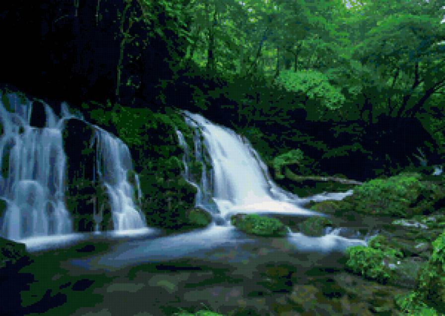 водопад 1 - предпросмотр